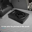 litillbuly 10 Inch Car Subwoofer,Slim Under Seat Car Subwoofer Powered, High/...