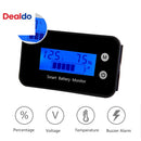 Durable Waterproof Battery Monitor for 12V to 72V Vehicles and Equipment