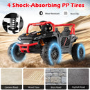 12V Children's Ride-On Truck with Parental Control, Three Speed Settings, and Forward/Reverse Capability