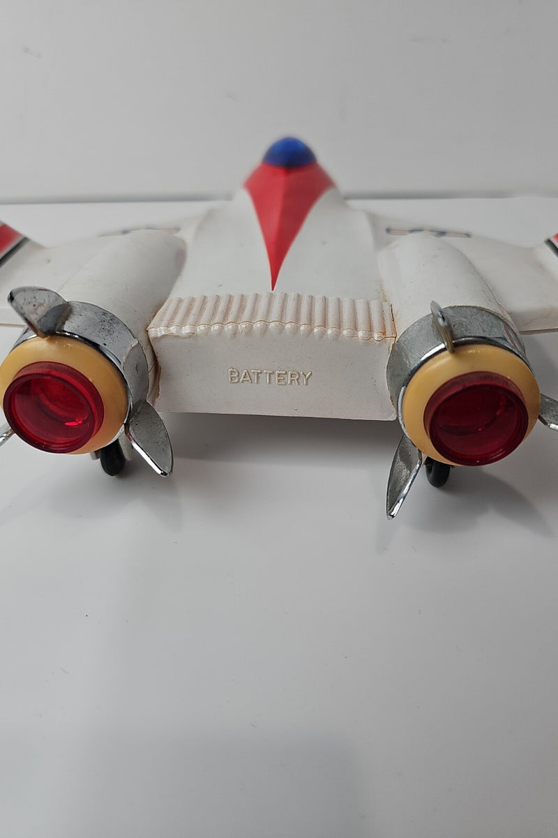 Working US Air Force Super Jet Fighter F-125 Mekka Solid State AM Radio Vintage Model