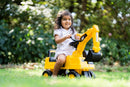 Caterpillar Kids' Ride-On Excavator: Enjoyable and Secure Toy with Storage and Sounds