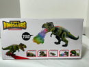RC T-Rex Dinosaur Toy with 7 Color Spray and Forward Movement for Ages 3+