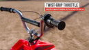 Razor Dirt Quad Electric 4-Wheel eBike 8 MPH with Durable Polyester Blend