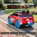 12V Chevrolet Tahoe Ride-On Car for Kids with Dual Motor and Remote Control in Red