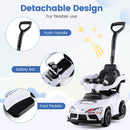 Toyota Licensed Push Car with Parental Control Handle and Safety Features
