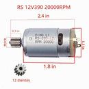 RS390 12V 20000RPM Electric Motors Set for Kids Ride-On Car Toys