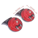 Pair of 300DB Powerful Train Horns for 12V Vehicles, Boats, and Motorcycles
