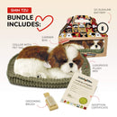 Realistic Lifelike Shih Tzu Stuffed Interactive Pet