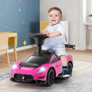 Maserati Licensed Kids Foot-to-Floor Push Car with Horn