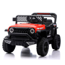 12V Electric Ride-On Car for Kids with Remote Control, Swing Feature, Music, and Safety Seat Belt