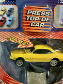 Agglo Smart Wheel Street Evolution Vintage Yellow 1/64 Die Cast Car with Light Up Feature