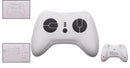 White Kids Electric Ride-On Car with 2.4G Bluetooth Remote Control