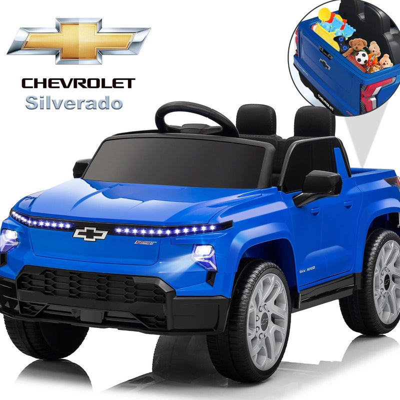 Chevrolet Silverado 24V Electric Kids Ride-On Truck with Remote Control Toy
