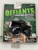 Rare 2013 Sealed DEFIANTS Black 4X4 Monster Tow Truck Stompers Rednex vs Rally