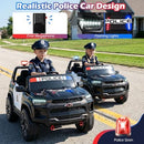 24V 4WD Licensed Chevrolet Electric Police Car for Kids - 2-Seater Ride-On