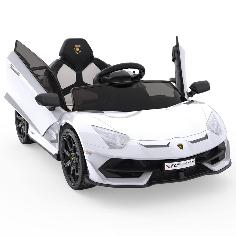 12V Licensed Lamborghini Electric Ride-On Battery-Powered Car Toy for Kids