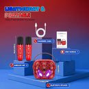 Compact Karaoke Toy for Kids: Fun Birthday Present for Ages 4-6 in Red