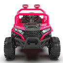 12V 2WD Electric UTV for Kids with 2.4G Remote Control & 2-Hour Operation Time
