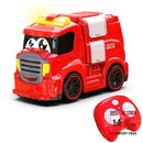 Interactive Red Fire Truck Toy for Toddlers 1-4 with Lights