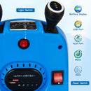 Electric 12V Blue Bumper Car for Kids and Toddlers with 360° Spin Feature
