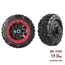 Set of 2 - 9.8" PU Solid EVA Foam Tires for Power Wheels, 1.2cm Thickness