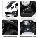 Costzon 6V BMW Toddler Electric Ride-On Motorcycle for Kids (Black)