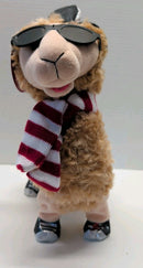 Gemmy Fa La La Llama Holiday Plush Toy with Singing and Dancing Features