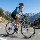 26-Inch Blue Mountain Bike with 6-Speed and Versatile Rubber Tires
