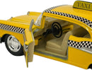 1957 Chevy Bel Air Coupe Die-Cast Vintage Taxi Cab Model Car Scale 1:40