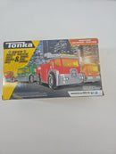 TONKA MIGHTY FORCE FIRETRUCK WITH REALISTIC LIGHTS AND SOUNDS - 7" IN BOX