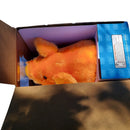 Mr. Bacon Animated Orange Plush Pig with Wiggle Sound by Westminster 1998