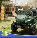 Dinosaur Green 12V Kids Ride-On UTV with Parent Remote and Bluetooth