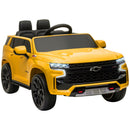 Kids Electric Yellow Chevy TAHOE SUV Ride-On Car with Remote Control