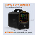 PLXX 12V 24V 0-15A Heavy Duty Smart Trickle Car Battery Charger