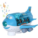Kids Electric Airplane Toy with Lights, Music & 360° Spin - Brand New