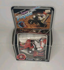 Retro Electric Stunt Tricycle Bike with Box Imperfections