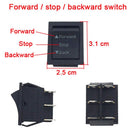 Durable 2-Piece Switch Set for Ride-On Toy Cars - Simple Setup