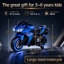 12V Electric Ride-On Motorcycle for Boys and Girls Aged 3-6