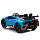 Electric Drift Car for Kids 24V, 1.86-5.59 MPH, Ages 3-6, with LED Lights