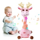 Interactive Singing Cactus Toy with LED Lights and 10 Songs by MIAODAM