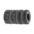 SunF 145/70-6 16x8-7 All Terrain ATV UTV Tires 6 PR POWER II A051 Set