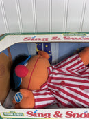 Sesame Street Sing & Snore Ernie Interactive Plush Toy