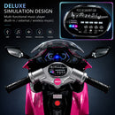 41" 12V Electric Ride-On Trike with LED Lights for Kids Aged 3-6 Years