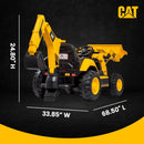 Realistic Sound 12V Excavator Ride-On Vehicle for Indoor and Outdoor Fun