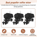 Set of 10 Stainless Steel Boat Motor Coffee Stirring Mixers