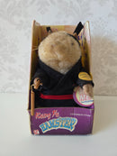 Retro Gemmy Kung Fu Hamster Plush Animated Dance and Sing Toy with Original Packaging