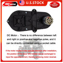 Weelye RS390 24V 5000RPM Steering Gear Motor for Children's Ride-On Vehicle with 0.39in Shaft