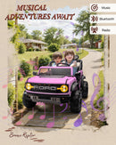 24V Ford Bronco Raptor Ride-On Toy for Big Kids - 2-Seater Fun