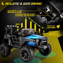 24V Kids Electric Ride-On Truck with Bluetooth, 2-Seater, Dual 200W Motors, Remote Control