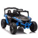 24V Children’s UTV with Remote Control, Bluetooth Audio, and 4-Wheel Suspension